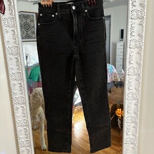 Madewell Black Denim Jeans